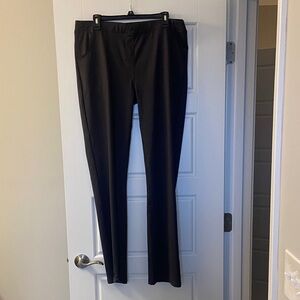 Yogipace women’s XXL charcoal/black Straight-Leg Pants